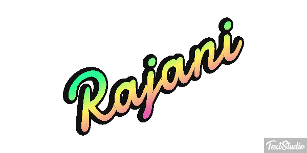 Rajani Text effect
