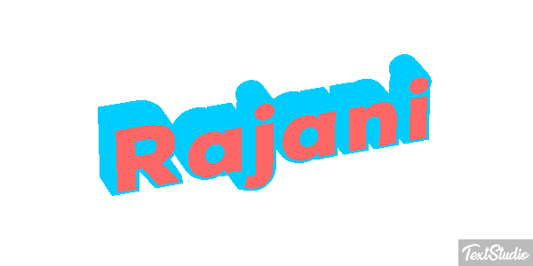 Rajani Text effect