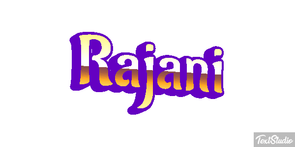 Rajani Text effect