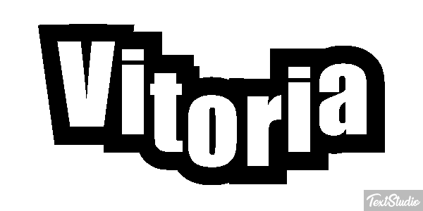 Vitória Text effect