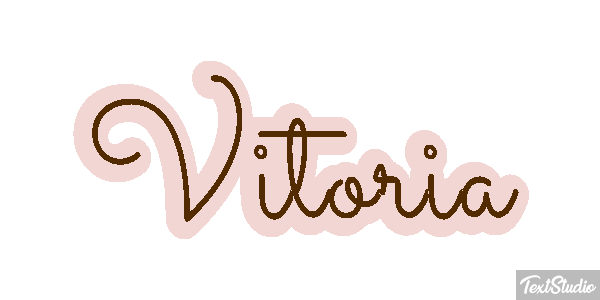 Vitória Text effect