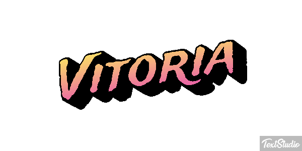 Vitória Text effect