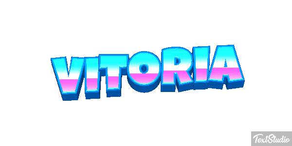 Vitória Text effect