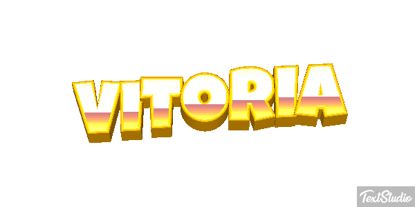 Vitória Text effect