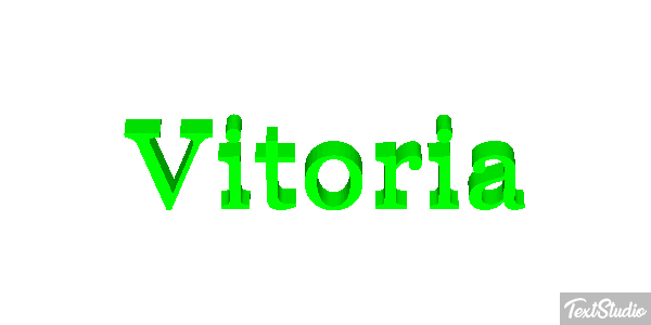 Vitória Text effect