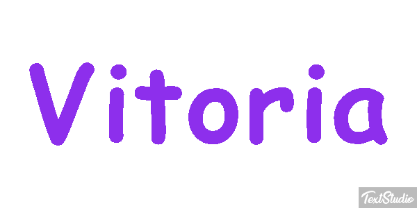 Vitória Text effect