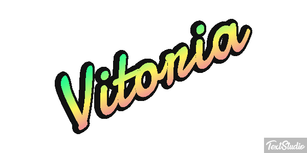 Vitória Text effect
