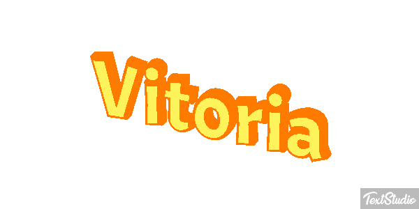 Vitória Text effect
