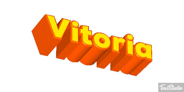 Vitória Text effect
