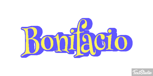 Bonifacio Efekt tekstowy