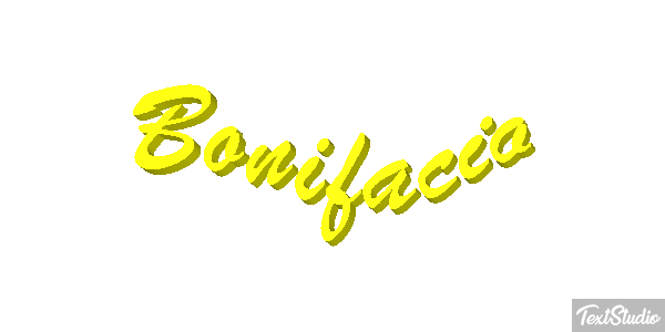 Bonifacio Efekt tekstowy