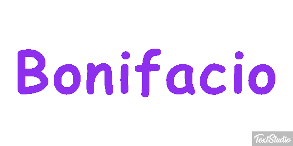 Bonifacio Efekt tekstowy