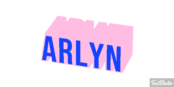 Arlyn Effet de texte