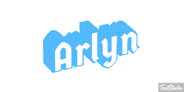 Arlyn Effet de texte