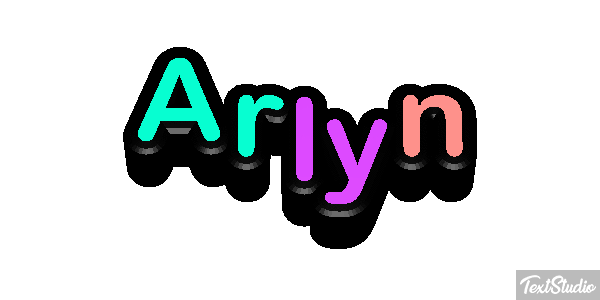 Arlyn Effet de texte