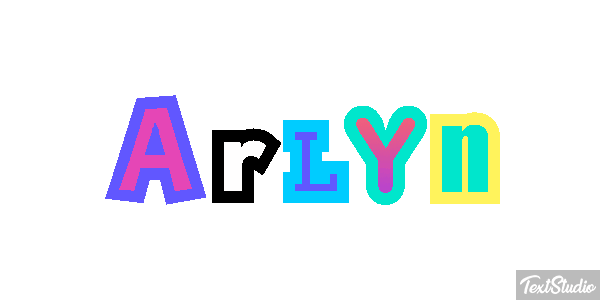 Arlyn Effet de texte