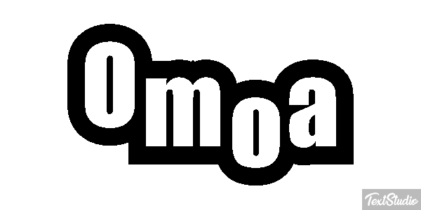Omoa Efekt tekstowy