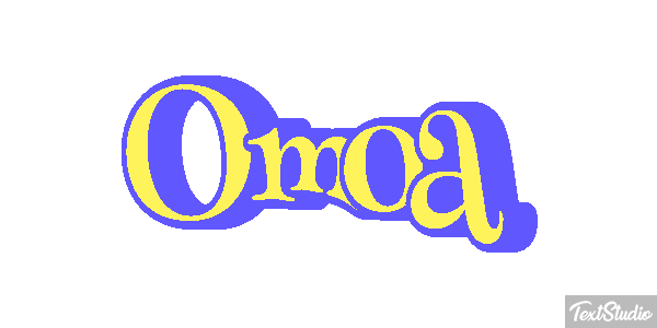 Omoa Efekt tekstowy