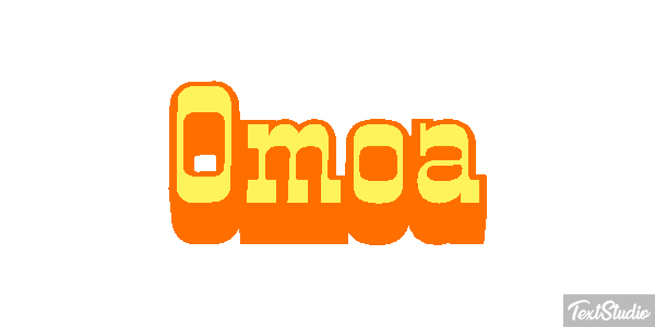 Omoa Efekt tekstowy