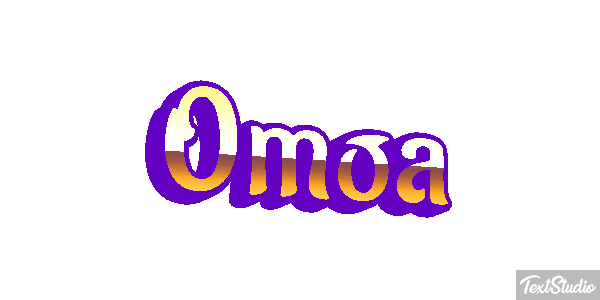 Omoa Efekt tekstowy