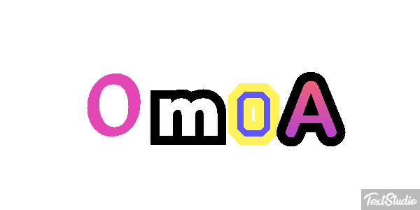 Omoa Efekt tekstowy