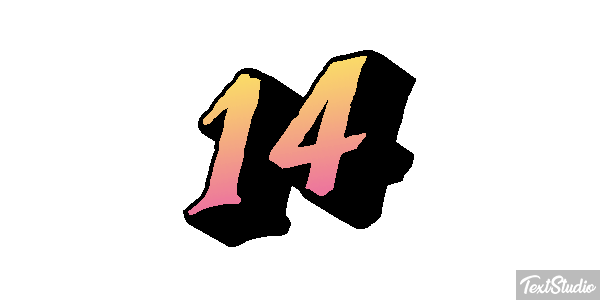 14 Text effect