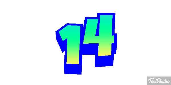 14 Text effect