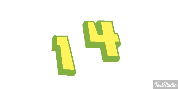14 Text effect