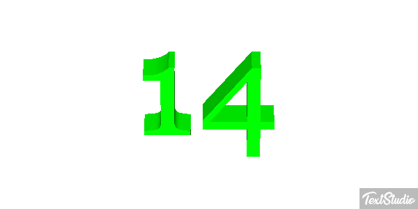 14 Text effect