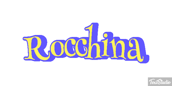Rocchina Efecto de texto