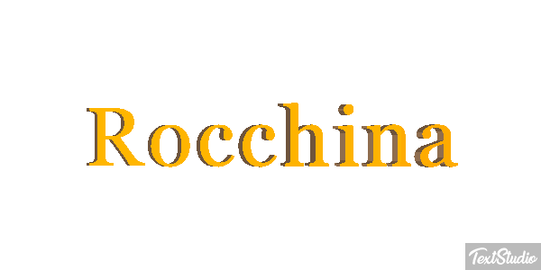 Rocchina Efecto de texto