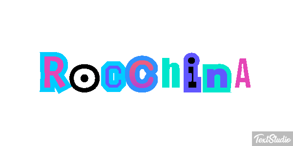 Rocchina Efecto de texto