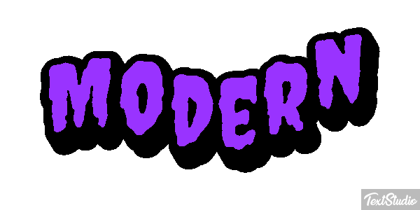 Modern Text effect