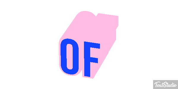 Of テキスト効果