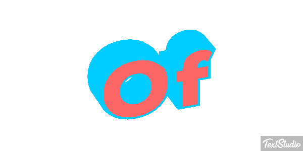 Of テキスト効果