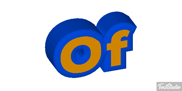 Of テキスト効果