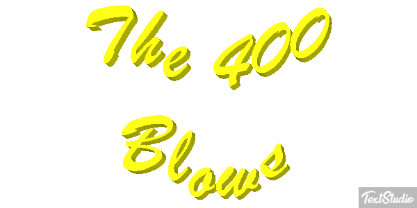 The 400 Blows Effetto testo