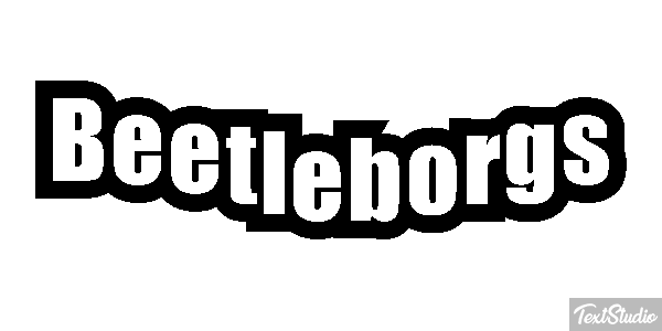 Beetleborgs Text effect