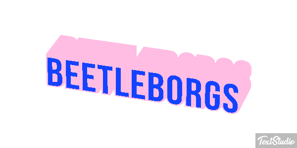 Beetleborgs Text effect