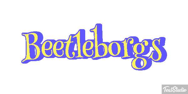 Beetleborgs Text effect