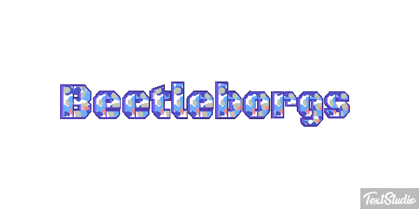 Beetleborgs Text effect