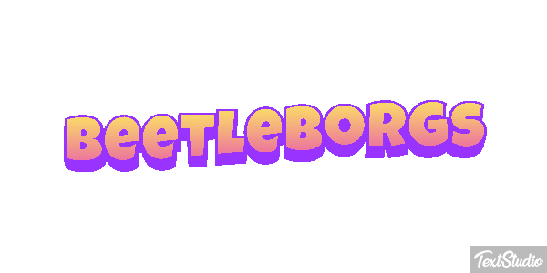 Beetleborgs Text effect