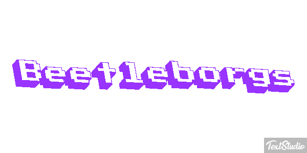 Beetleborgs Text effect