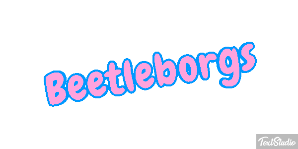 Beetleborgs Text effect