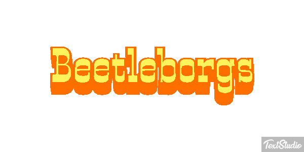 Beetleborgs Text effect