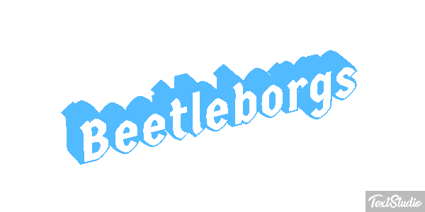 Beetleborgs Text effect