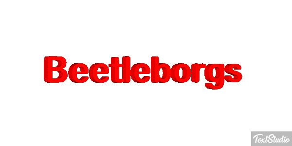 Beetleborgs Text effect