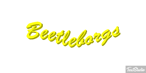 Beetleborgs Text effect