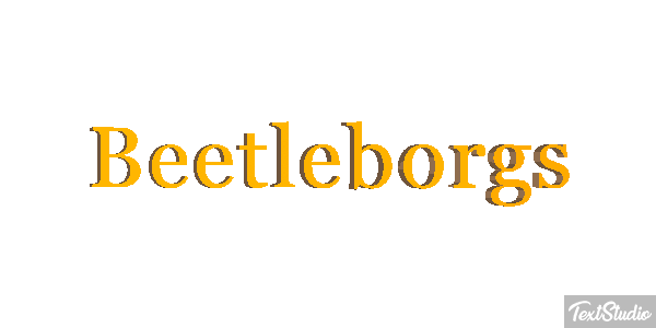 Beetleborgs Text effect