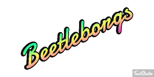 Beetleborgs Text effect